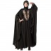 Designer Irani Kaftan with embroidery work- Black